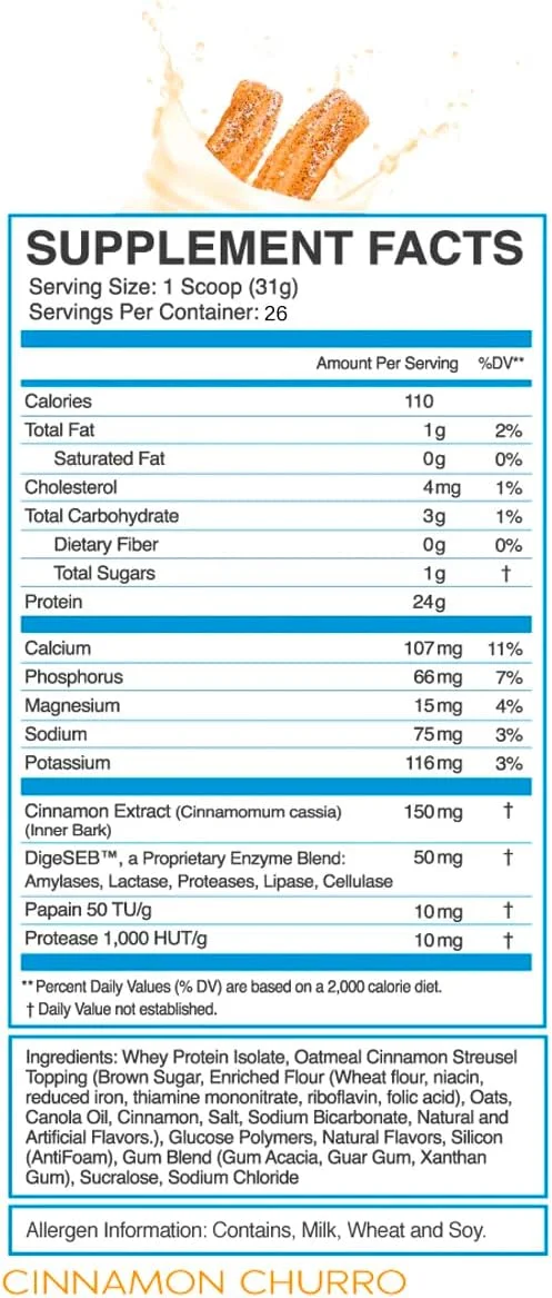 پروتئین وی ایزوله ۱۰۰٪ ای فلو نوتریشن - فاقد لاکتوز، حاوی آنزیم های گوارشی، کم کربوهیدرات، شیک بعد از تمرین، هضم سریع برای ریکاوری بهینه عضلات - چورو دارچینی (۲۶ سروینگ) پروتئین وی ایزوله ۱۰۰٪ ای فلو نوتریشن - فاقد لاکتوز، حاوی آنزیم های گوارشی، کم کربوهیدرات، شیک بعد از تمرین، هضم سریع برای ریکاوری بهینه عضلات - چورو دارچینی (۲۶ سروینگ)