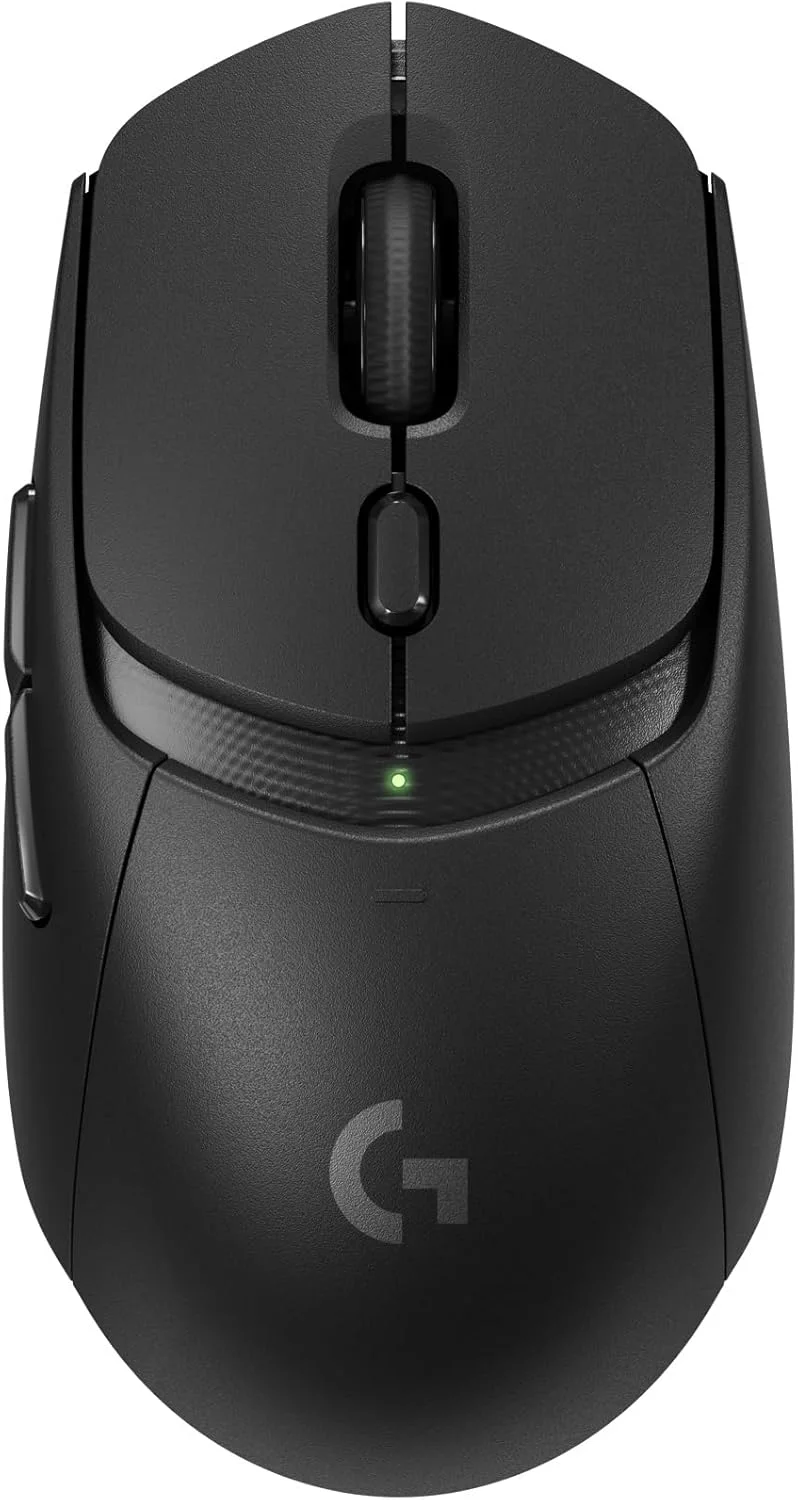 ماوس گیمینگ بی‌سیم Logitech G309 LIGHTSPEED، سبک وزن، سوئیچ‌های هیبریدی LIGHTFORCE، حسگر HERO 25K، عمر باتری 300+ ساعته با باتری AA، 6 دکمه قابل برنامه‌ریزی، PC و Mac - مشکی