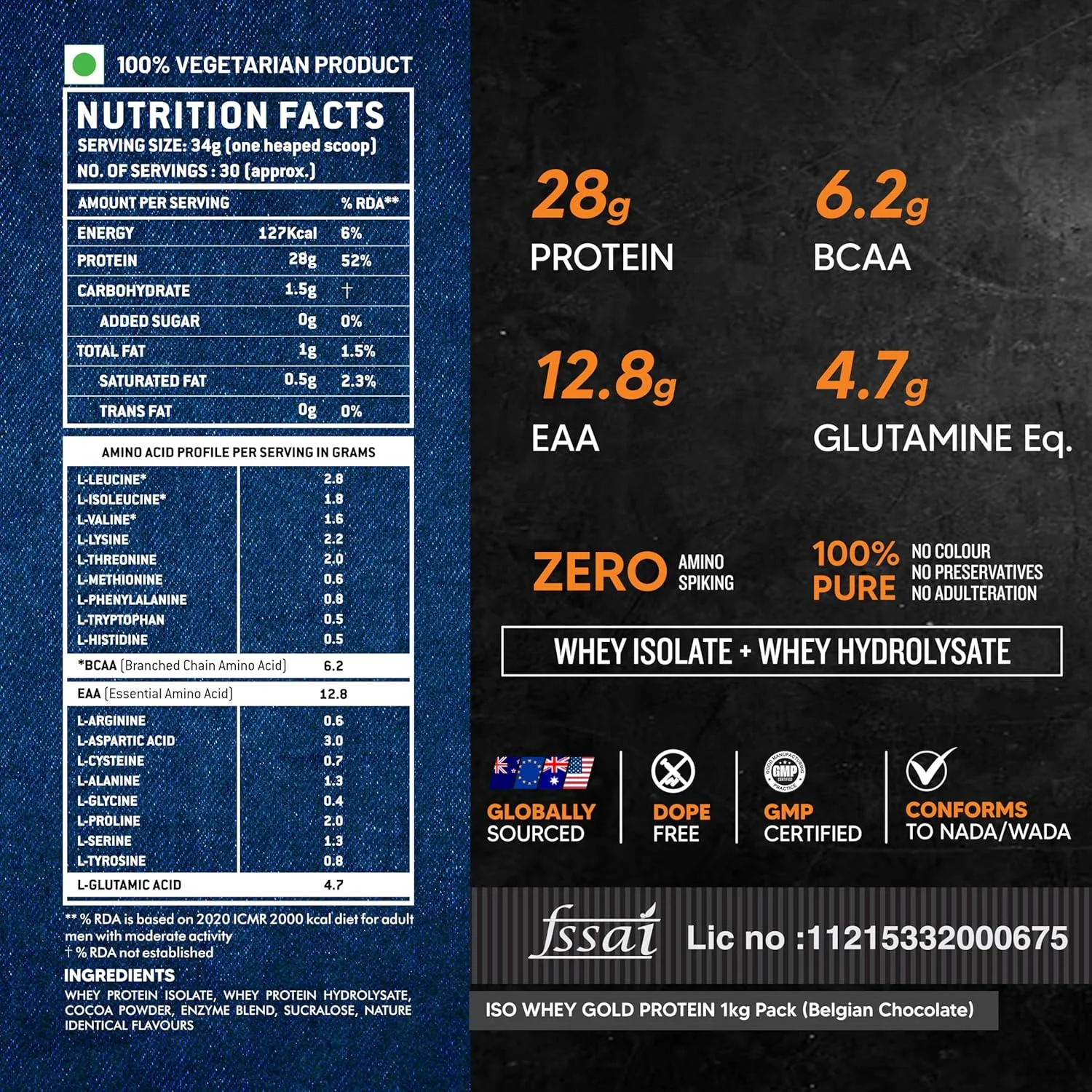 پروتئین وی ایزوله گلد ATOM Asitis Nutrition 1 کیلوگرم | 28 گرم پروتئین | 100% پروتئین وی ایزوله | جلوگیری از تحلیل عضلات | ریکاوری سریعتر عضلات پروتئین وی ایزوله گلد ATOM Asitis Nutrition 1 کیلوگرم | 28 گرم پروتئین | 100% پروتئین وی ایزوله | جلوگیری از تحلیل عضلات | ریکاوری سریعتر عضلات