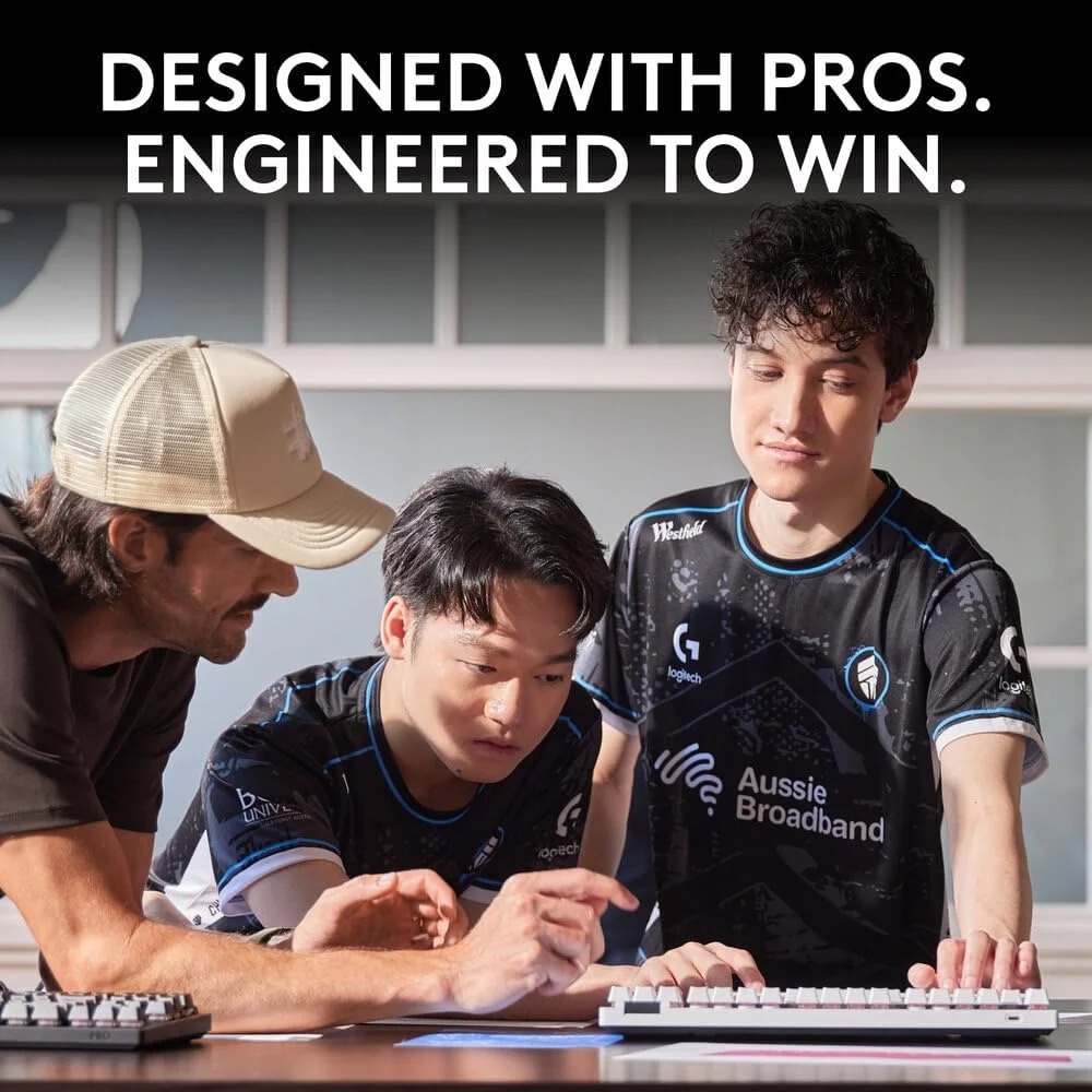 کیبورد گیمینگ سیم دار Logitech G PRO X TKL RAPID Tenkeyless با سوییچ های آنالوگ مغناطیسی، حالت Rapid Trigger، عملکرد قابل تنظیم و نورپردازی RGB قابل تنظیم - مشکی