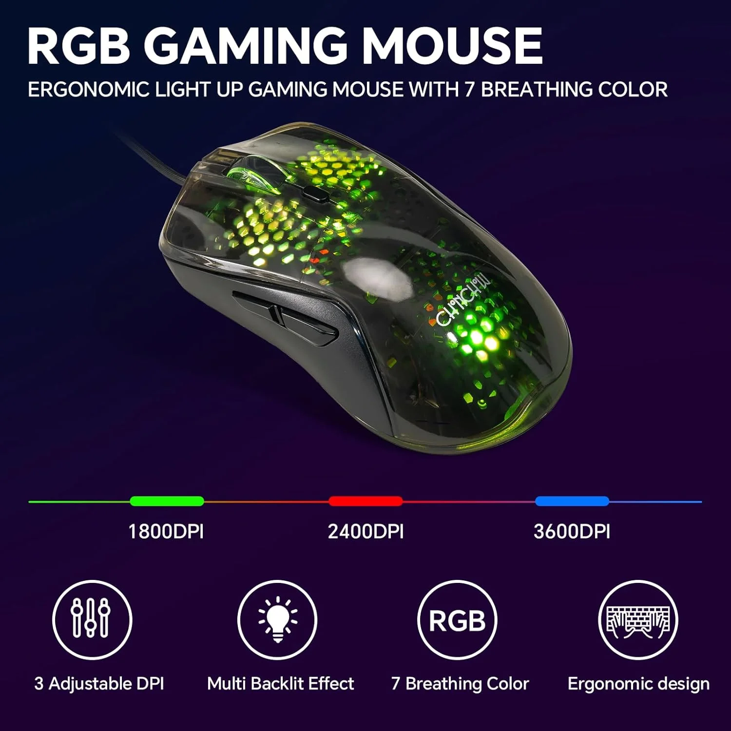 ست کیبورد و ماوس گیمینگ 60% CHONCHOW، کیبورد گیمینگ 68 کلید سیم دار با نور پس زمینه LED RGB و ماوس با نور پس زمینه RGB، کیبورد کوچک نورانی برای PC Xbox PS4 (سیاه-سفید) ست کیبورد و ماوس گیمینگ 60% CHONCHOW، کیبورد گیمینگ 68 کلید سیم دار با نور پس زمینه LED RGB و ماوس با نور پس زمینه RGB، کیبورد کوچک نورانی برای PC Xbox PS4 (سیاه-سفید)
