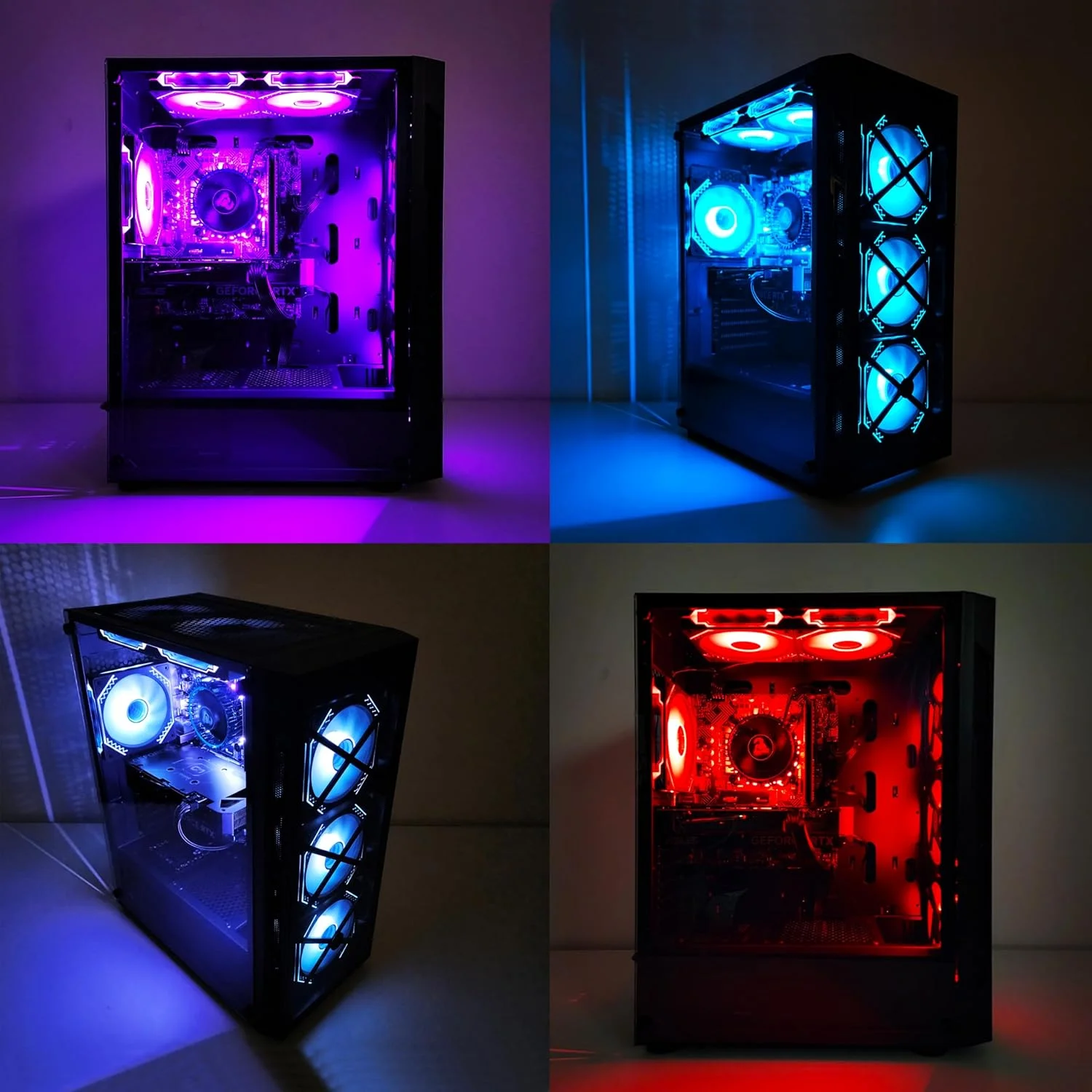 ست کامل کامپیوتر گیمینگ 2 FAR ROBOTICS i5-12400F، RTX 5060Ti با WIFI و RGB - مانیتور گیمینگ 24 اینچ 165 هرتز، کیبورد، ماوس، هدفون، ماوس پد، 16 گیگابایت DDR4، 1 ترابایت SSD، ویندوز 11 پرو، 1 سال گارانتی