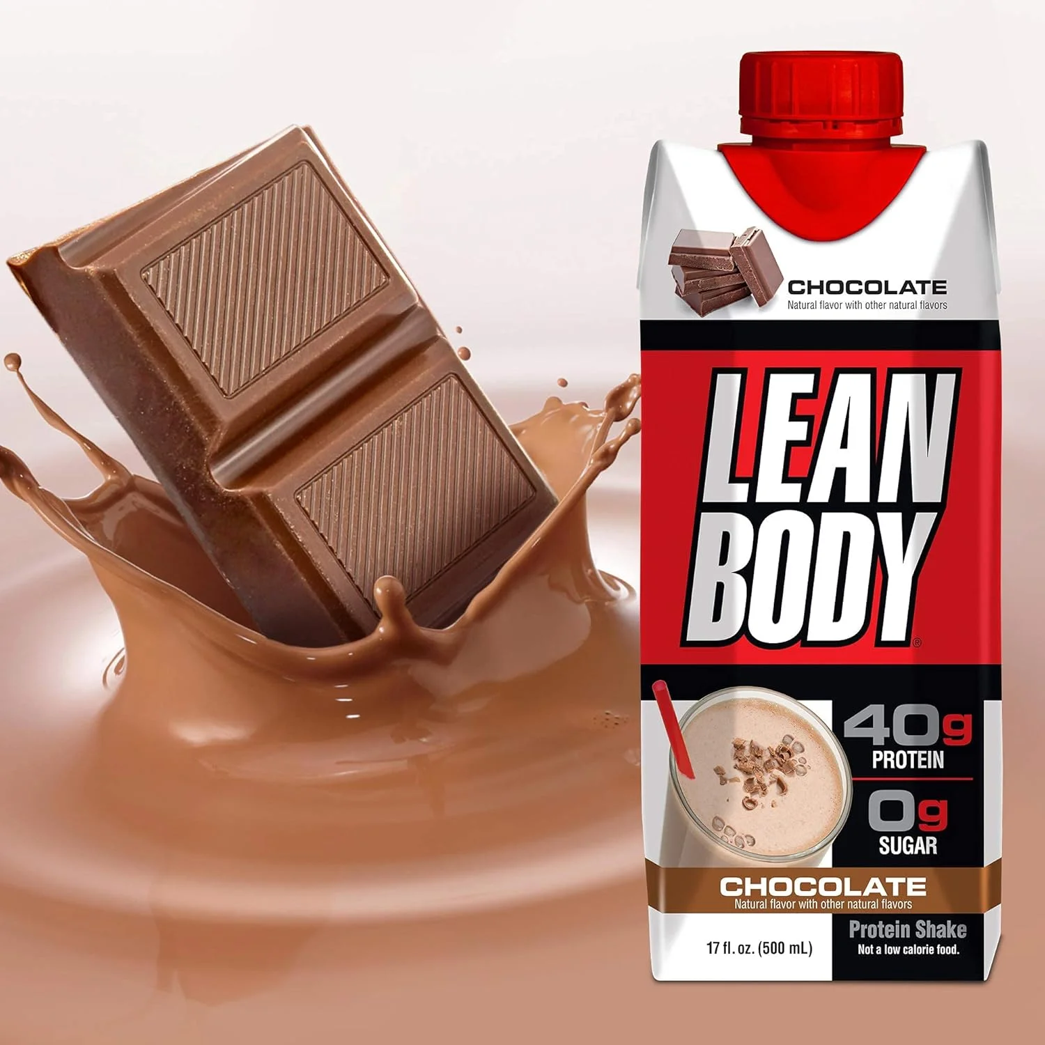 نوشیدنی پروتئینی آماده مصرف لابرادا Lean Body (500 میلی لیتر، شکلاتی)، 40 گرم پروتئین، 0 گرم شکر، بدون گلوتن، 22 ویتامین و مواد معدنی، مخلوط وی نوشیدنی پروتئینی آماده مصرف لابرادا Lean Body (500 میلی لیتر، شکلاتی)، 40 گرم پروتئین، 0 گرم شکر، بدون گلوتن، 22 ویتامین و مواد معدنی، مخلوط وی