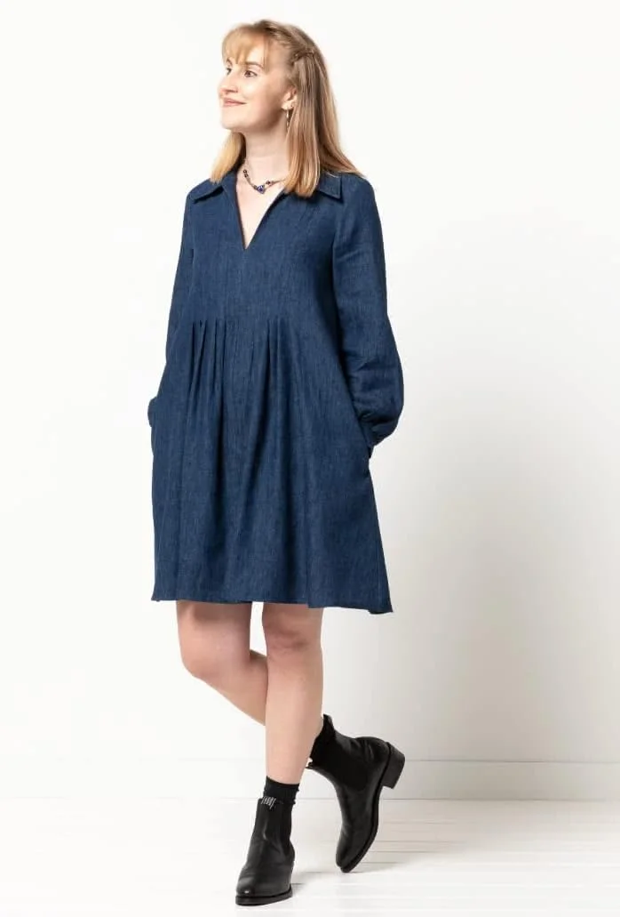 الگوی خیاطی Style Arc - لباس بافتنی Xanthe (سایز 18-30) الگوی خیاطی Style Arc - لباس بافتنی Xanthe (سایز 18-30)