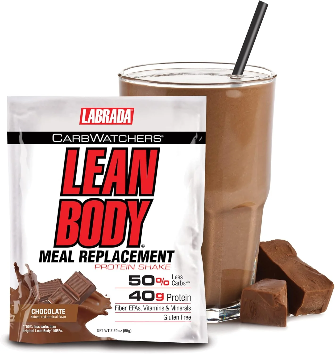 لابرادا نوتریشن Lean Body Carb Watchers (40 گرم پروتئین Lean Pro، 8 گرم فیبر، 8 گرم چربی های ضروری، 21 ویتامین و مواد معدنی، بدون گلوتن، بدون رنگ های مصنوعی، بدون مواد نگهدارنده) - 42 بسته 2.29oz (شکلاتی) لابرادا نوتریشن Lean Body Carb Watchers (40 گرم پروتئین Lean Pro، 8 گرم فیبر، 8 گرم چربی های ضروری، 21 ویتامین و مواد معدنی، بدون گلوتن، بدون رنگ های مصنوعی، بدون مواد نگهدارنده) - 42 بسته 2.29oz (شکلاتی)