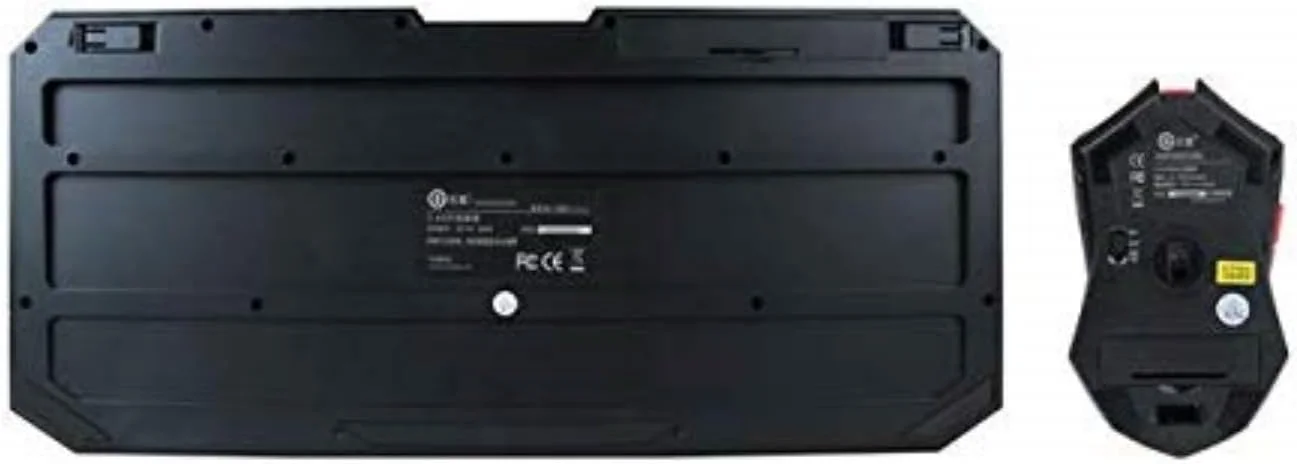 ست کیبورد و ماوس گیمینگ بی‌سیم SKEIDO E780، ماوس لیزری 2.4G برای کامپیوتر، لپ‌تاپ، تایپ اداری