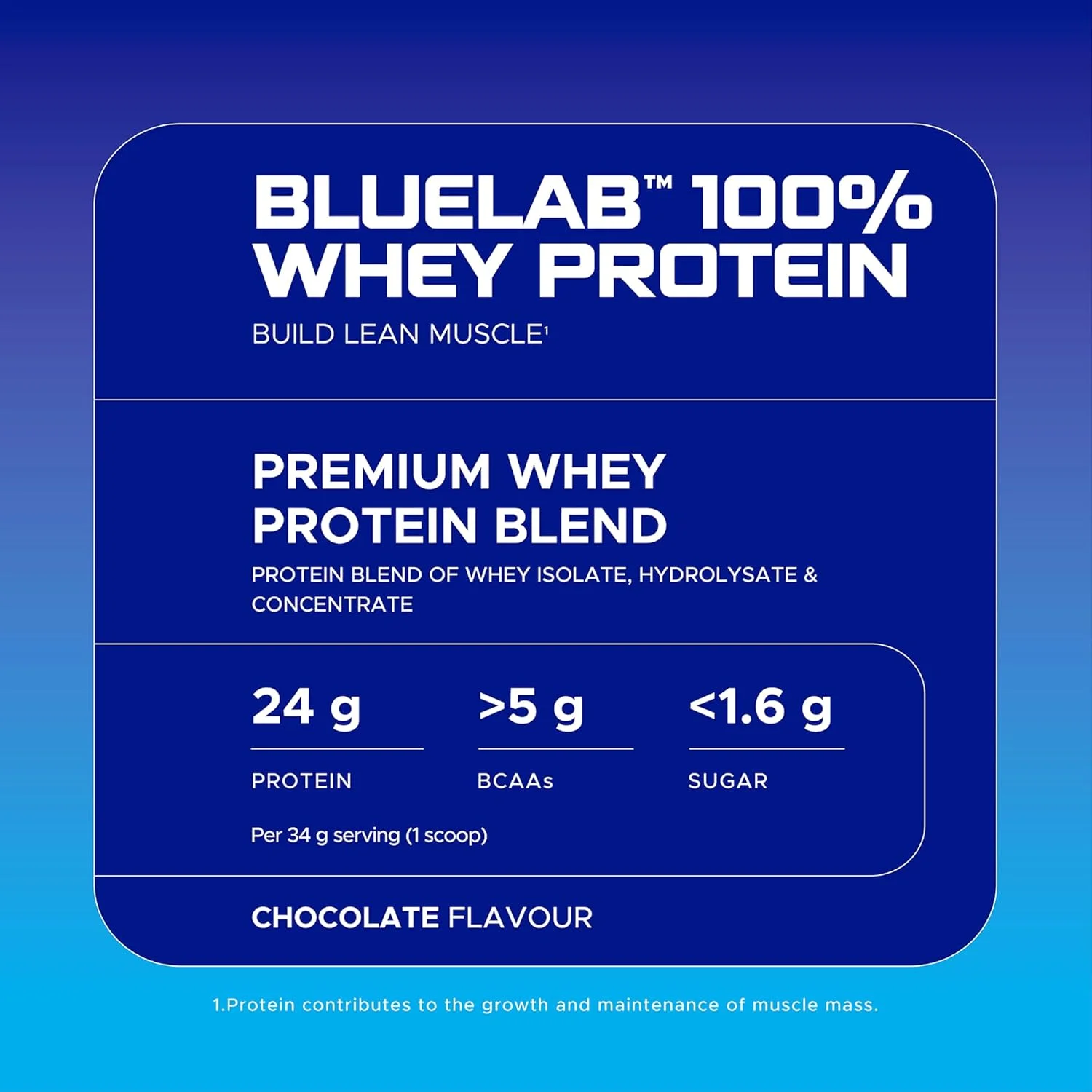 پودر پروتئین وی شکلاتی USN Blue Lab، 908 گرم، پودر پروتئین وی ممتاز، فرمول علمی، مکمل پودر پروتئین بعد از تمرین با پروتئین بالا به همراه BCAA های اضافه شده پودر پروتئین وی شکلاتی USN Blue Lab، 908 گرم، پودر پروتئین وی ممتاز، فرمول علمی، مکمل پودر پروتئین بعد از تمرین با پروتئین بالا به همراه BCAA های اضافه شده