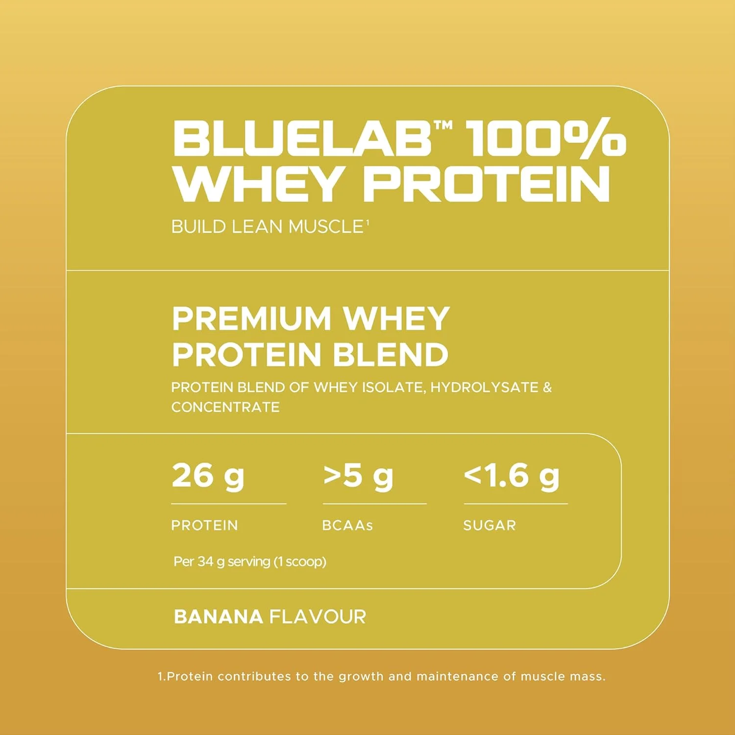 پودر پروتئین وی USN Blue Lab با طعم موز 908 گرمی، پودر پروتئین وی ممتاز، فرمولاسیون علمی، مکمل پودر پروتئین بعد از تمرین با پروتئین بالا به همراه BCAA های افزوده پودر پروتئین وی USN Blue Lab با طعم موز 908 گرمی، پودر پروتئین وی ممتاز، فرمولاسیون علمی، مکمل پودر پروتئین بعد از تمرین با پروتئین بالا به همراه BCAA های افزوده