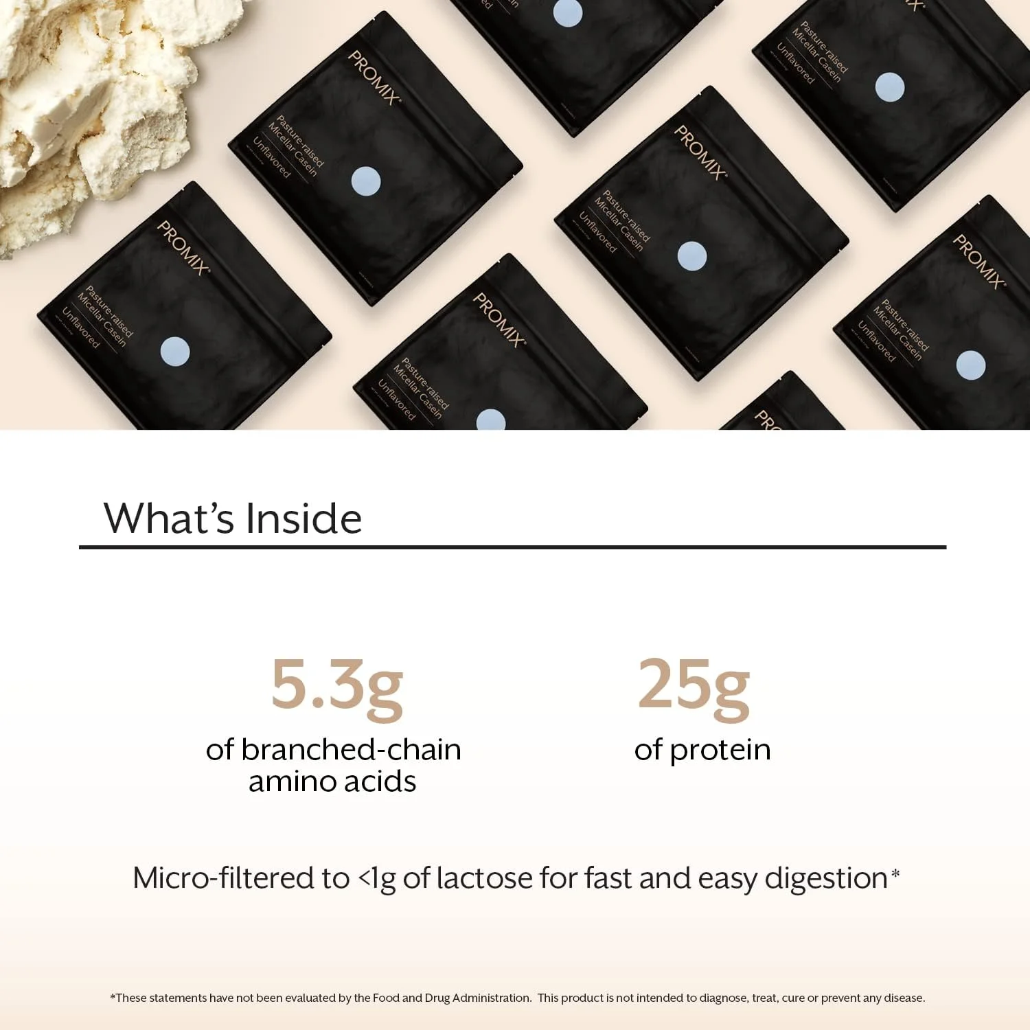 (بدون طعم، 0.5 کیلوگرم) - پودر پروتئین کازئین 100% I PROMIX میسلار بدون طعم I مراتع ایالات متحده آمریکا I فقط 1 ماده تشکیل دهنده I تحریک رشد و ریکاوری عضلات با آمینو اسیدهای با رهش آهسته I بدون مواد نگهدارنده کتو بال... (بدون طعم، 0.5 کیلوگرم) - پودر پروتئین کازئین 100% I PROMIX میسلار بدون طعم I مراتع ایالات متحده آمریکا I فقط 1 ماده تشکیل دهنده I تحریک رشد و ریکاوری عضلات با آمینو اسیدهای با رهش آهسته I بدون مواد نگهدارنده کتو بال...
