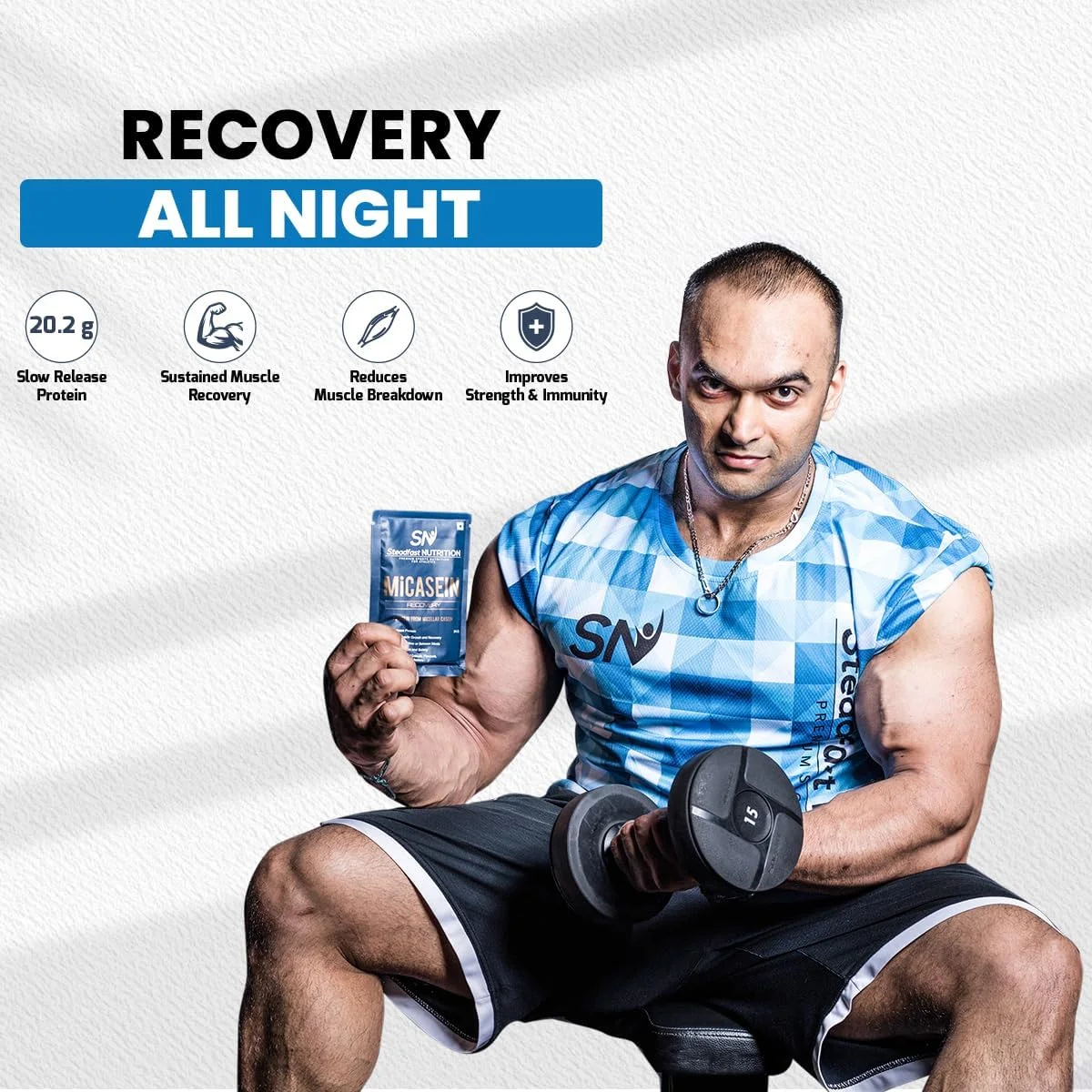 پروتئین کازئین آهسته رهش Steadfast Nutrition Medishield MiCasein | جعبه 30 ساشه | بدون رنگ های مصنوعی، مواد نگهدارنده، طعم دهنده ها، غلیظ کننده ها پروتئین کازئین آهسته رهش Steadfast Nutrition Medishield MiCasein | جعبه 30 ساشه | بدون رنگ های مصنوعی، مواد نگهدارنده، طعم دهنده ها، غلیظ کننده ها