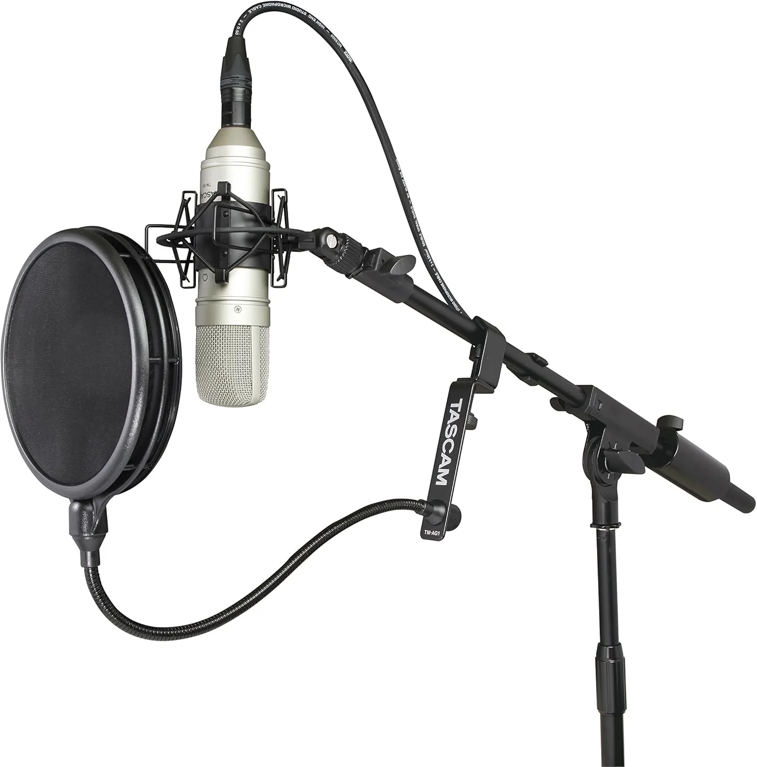 فیلتر پاپ میکروفون Tascam TM-AG1 فیلتر پاپ میکروفون Tascam TM-AG1