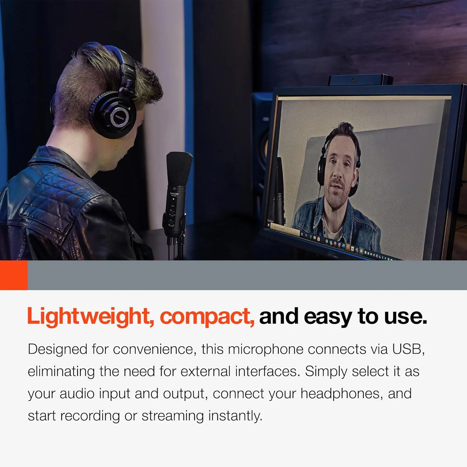 میکروفون کاندنسر USB تسکم مدل TM-250U مناسب برای پادکست، کنفرانس، ضبط کامپیوتری و صدا آنلاین (TM250U) میکروفون کاندنسر USB تسکم مدل TM-250U مناسب برای پادکست، کنفرانس، ضبط کامپیوتری و صدا آنلاین (TM250U)