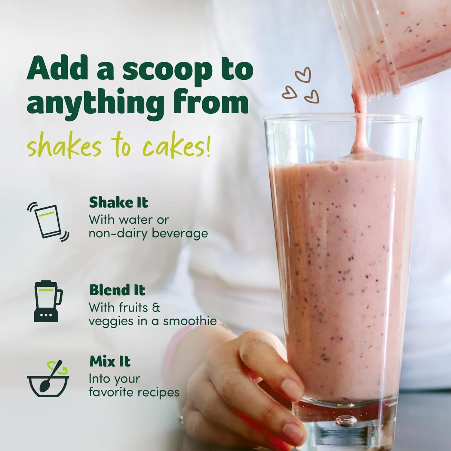 شیک پروتئینی ارگانیک گیاهی Muscletech Purely Inspired با پروتئین نخود و برنج قهوه ای - بدون لبنیات و گلوتن، غیر GMO و مناسب برای گیاهخواران، طعم وانیل فرانسوی خامه ای 680 گرم شیک پروتئینی ارگانیک گیاهی Muscletech Purely Inspired با پروتئین نخود و برنج قهوه ای - بدون لبنیات و گلوتن، غیر GMO و مناسب برای گیاهخواران، طعم وانیل فرانسوی خامه ای 680 گرم