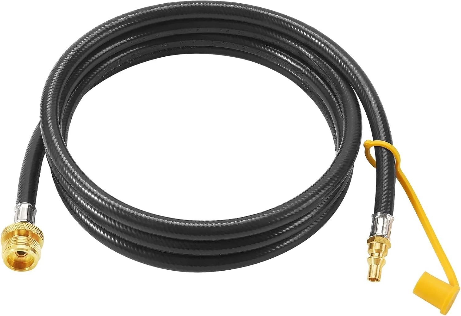شیلنگ پروپان اتصال سریع RV گس‌سیف 8 فوت، شیلنگ پروپان RV 1/4 اینچی مناسب برای اکثر تجهیزات گاز LP و گریل قابل حمل