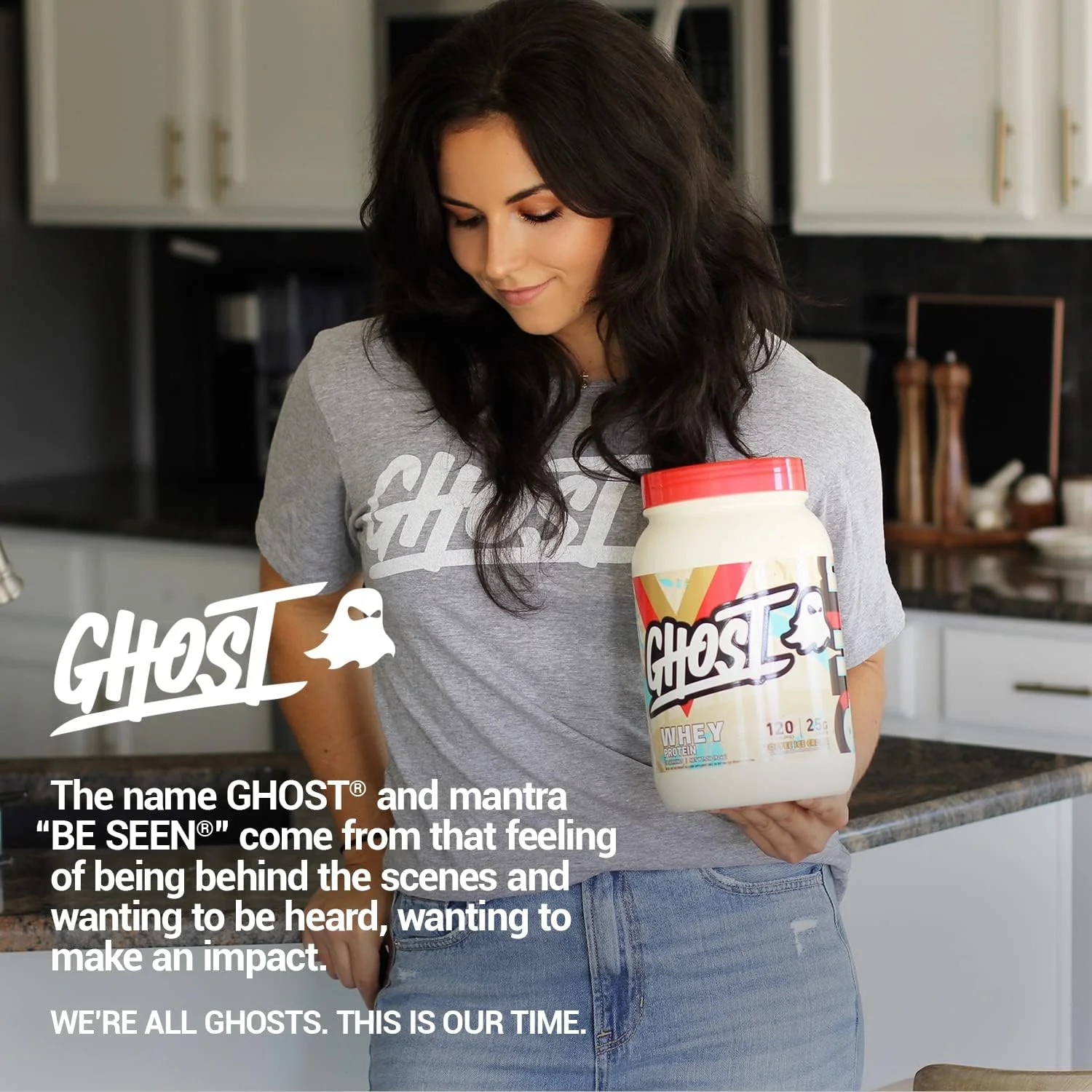 پودر پروتئین وی GHOST، طعم بستنی قهوه - 2 پوند، 25 گرم پروتئین - مخلوط پروتئین وی - شیک ها، اسموتی ها، پخت و پز و آشپزی بعد از تمرین - بدون سویا و گلوتن پودر پروتئین وی GHOST، طعم بستنی قهوه - 2 پوند، 25 گرم پروتئین - مخلوط پروتئین وی - شیک ها، اسموتی ها، پخت و پز و آشپزی بعد از تمرین - بدون سویا و گلوتن