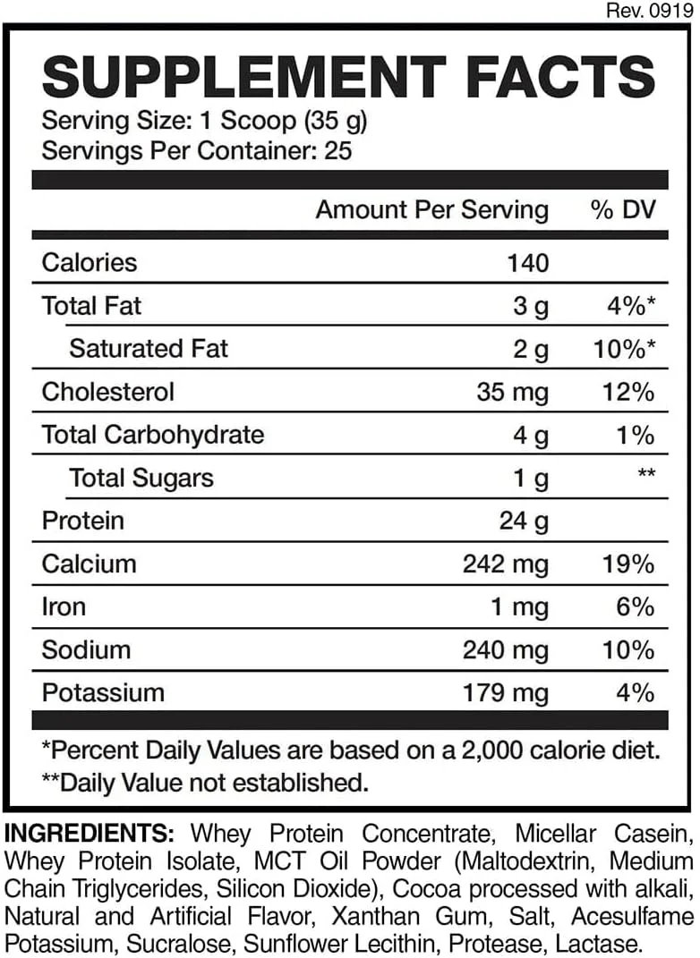 EVOGEN | EVOFUSION | ترکیب پروتئین ممتاز | وی ایزوله، کنسانتره و کازئین | حداکثر رشد و ترمیم | خلوص، کیفیت و طعم | بستنی وانیلی 60 سروینگ