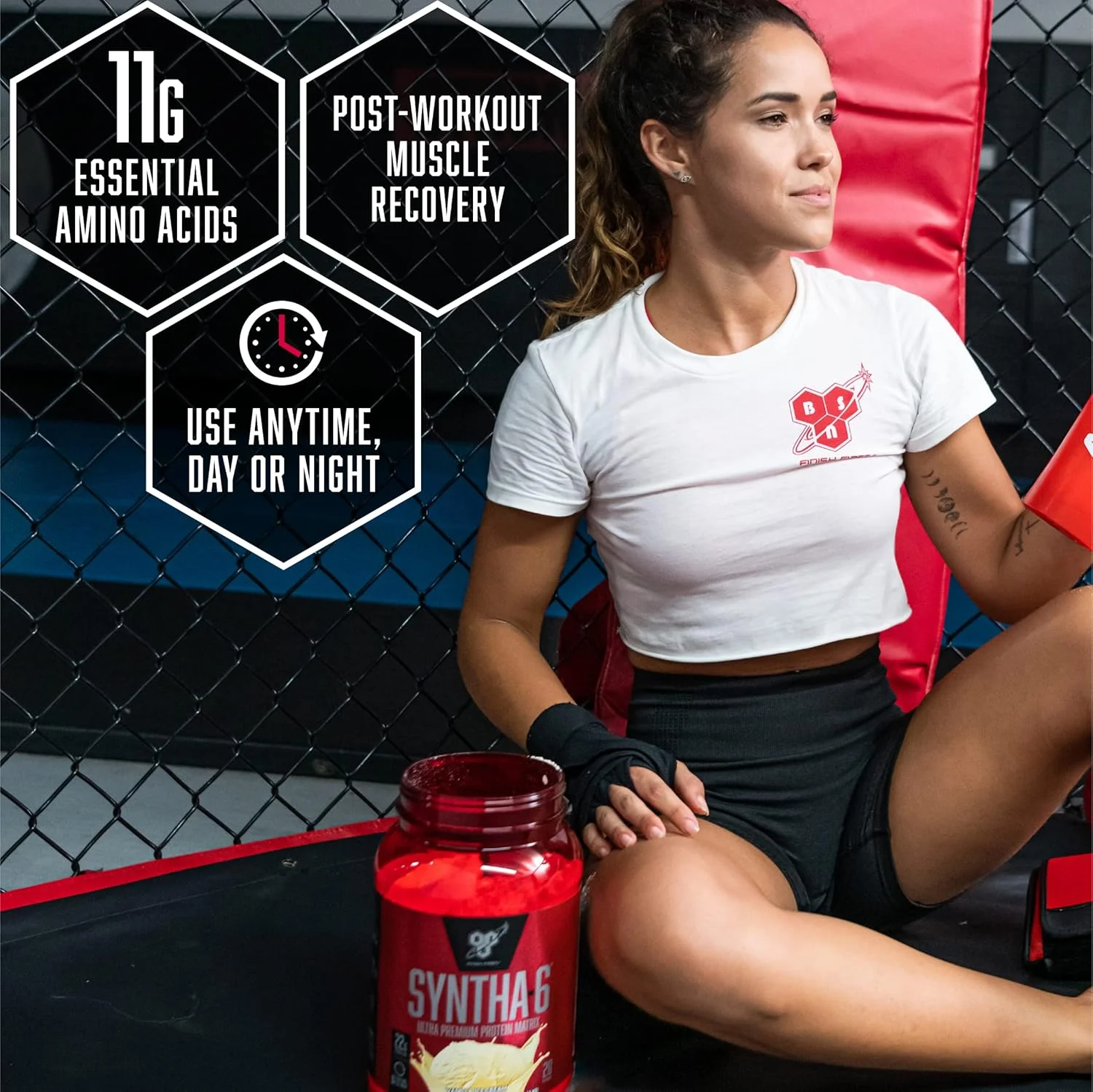 پودر پروتئین BSN SYNTHA-6 Edge، شکلاتی با وی هیدرولیز شده، کازئین میسلار، ایزوله شیر، کم شکر، 24 گرم پروتئین، میلک شیک، 48 سروینگ پودر پروتئین BSN SYNTHA-6 Edge، شکلاتی با وی هیدرولیز شده، کازئین میسلار، ایزوله شیر، کم شکر، 24 گرم پروتئین، میلک شیک، 48 سروینگ