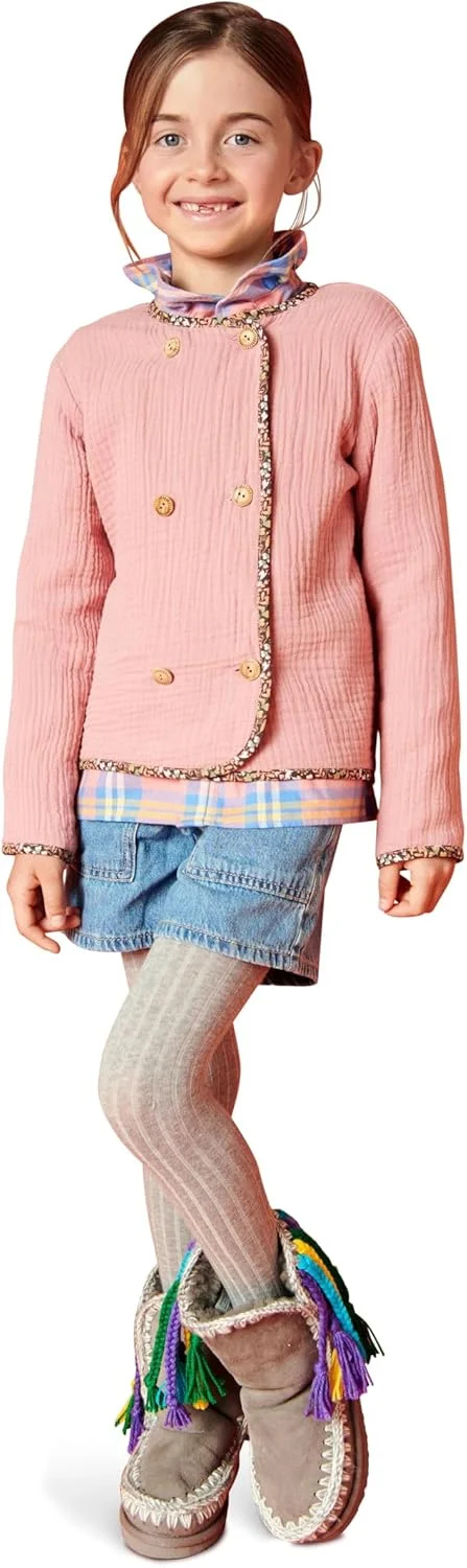 الگوی خیاطی بوردا استایل 9236 ژاکت [بچه گانه 4-8 سال] سطح 2 الگوی خیاطی آسان