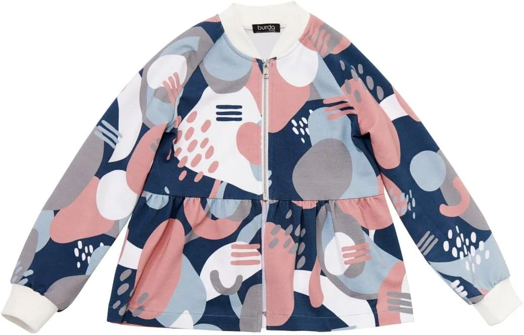 الگوی خیاطی بوردا استایل 9237 بلوز [بچگانه 4-8 سال] سطح 2 الگوی خیاطی آسان