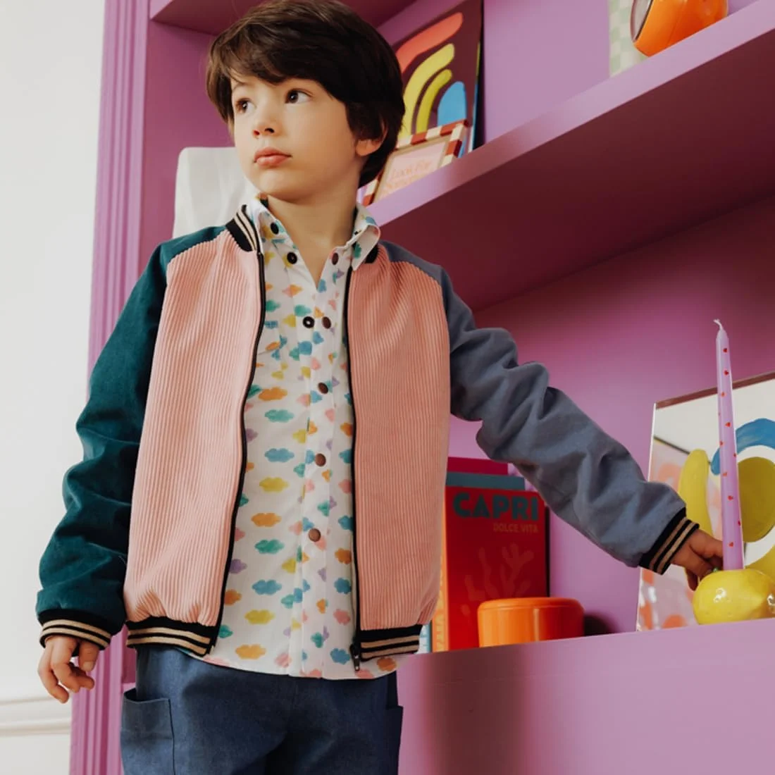 الگوی خیاطی بوردا استایل 9237 بلوز [بچگانه 4-8 سال] سطح 2 الگوی خیاطی آسان