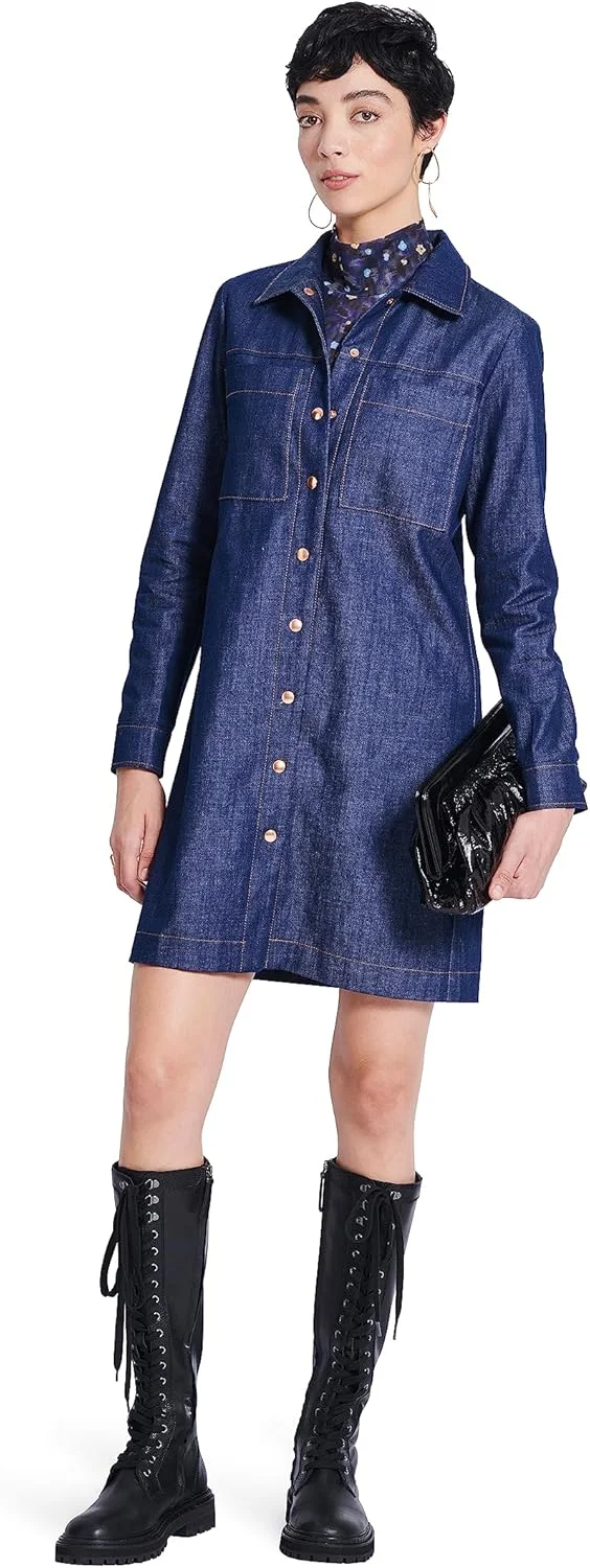 الگوی خیاطی Burda style 5854 پیراهن [سایز بانوان 36-46] سطح 1 فوق العاده آسان