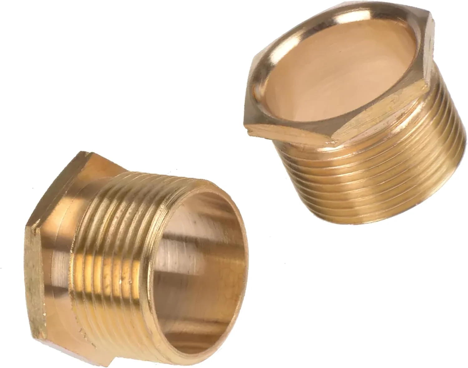 ست 2 عددی اتصالات چند منظوره شیلنگ برنجی رویال اپکس با رزوه BSP برای لوله کشی، گاز، اتصال لوله آب گرم، پنوماتیک و غیره (آداپتور بوشینگ نر برنجی، رزوه بلند 20 میلی متری)