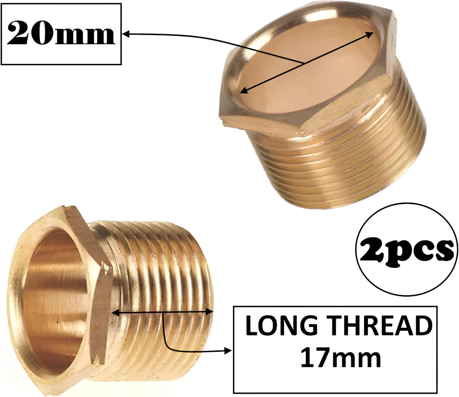 ست 2 عددی اتصالات چند منظوره شیلنگ برنجی رویال اپکس با رزوه BSP برای لوله کشی، گاز، اتصال لوله آب گرم، پنوماتیک و غیره (آداپتور بوشینگ نر برنجی، رزوه بلند 20 میلی متری) ست 2 عددی اتصالات چند منظوره شیلنگ برنجی رویال اپکس با رزوه BSP برای لوله کشی، گاز، اتصال لوله آب گرم، پنوماتیک و غیره (آداپتور بوشینگ نر برنجی، رزوه بلند 20 میلی متری)