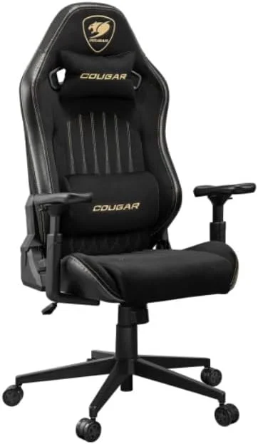 صندلی گیمینگ COUGAR Explore Royal F با پارچه مخمل تنفسی و چرم PVC، دسته های سه بعدی، بالشتک های کمری و گردنی صندلی گیمینگ COUGAR Explore Royal F با پارچه مخمل تنفسی و چرم PVC، دسته های سه بعدی، بالشتک های کمری و گردنی