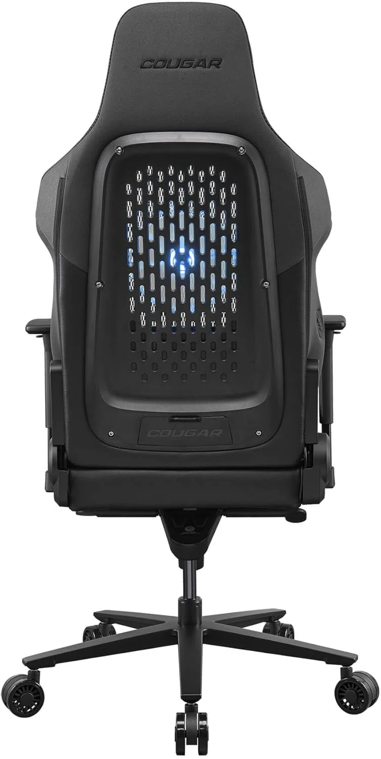 صندلی گیمینگ COUGAR NxSys Aero با فن RGB یکپارچه و چرم PVC ممتاز (مشکی) صندلی گیمینگ COUGAR NxSys Aero با فن RGB یکپارچه و چرم PVC ممتاز (مشکی)