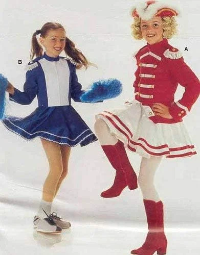 الگوی خیاطی بوردا استایل 2472 Funkenmariechen سایزهای 122-152 سانتی متر