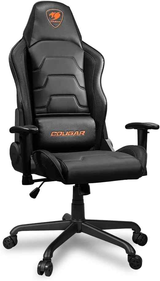 صندلی گیمینگ کوگار Armor Air مشکی با طراحی دوبل و تحمل وزن 120 کیلوگرم