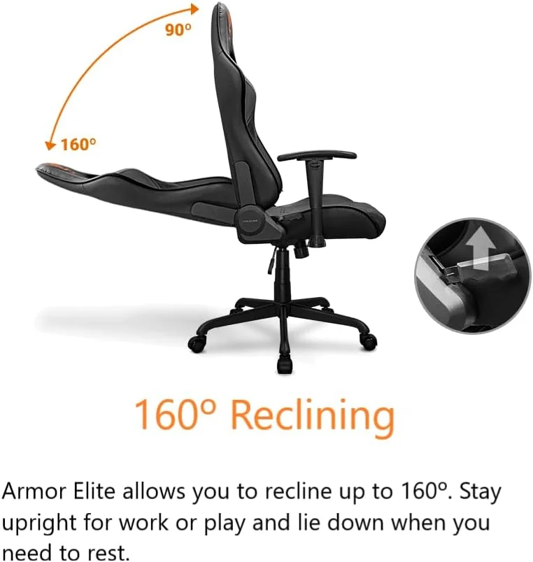 صندلی گیمینگ کوگار Armor Elite Royal، مشکی