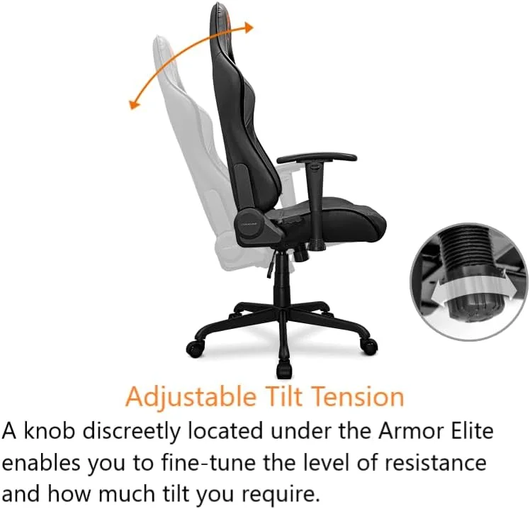 صندلی گیمینگ کوگار Armor Elite Royal، مشکی