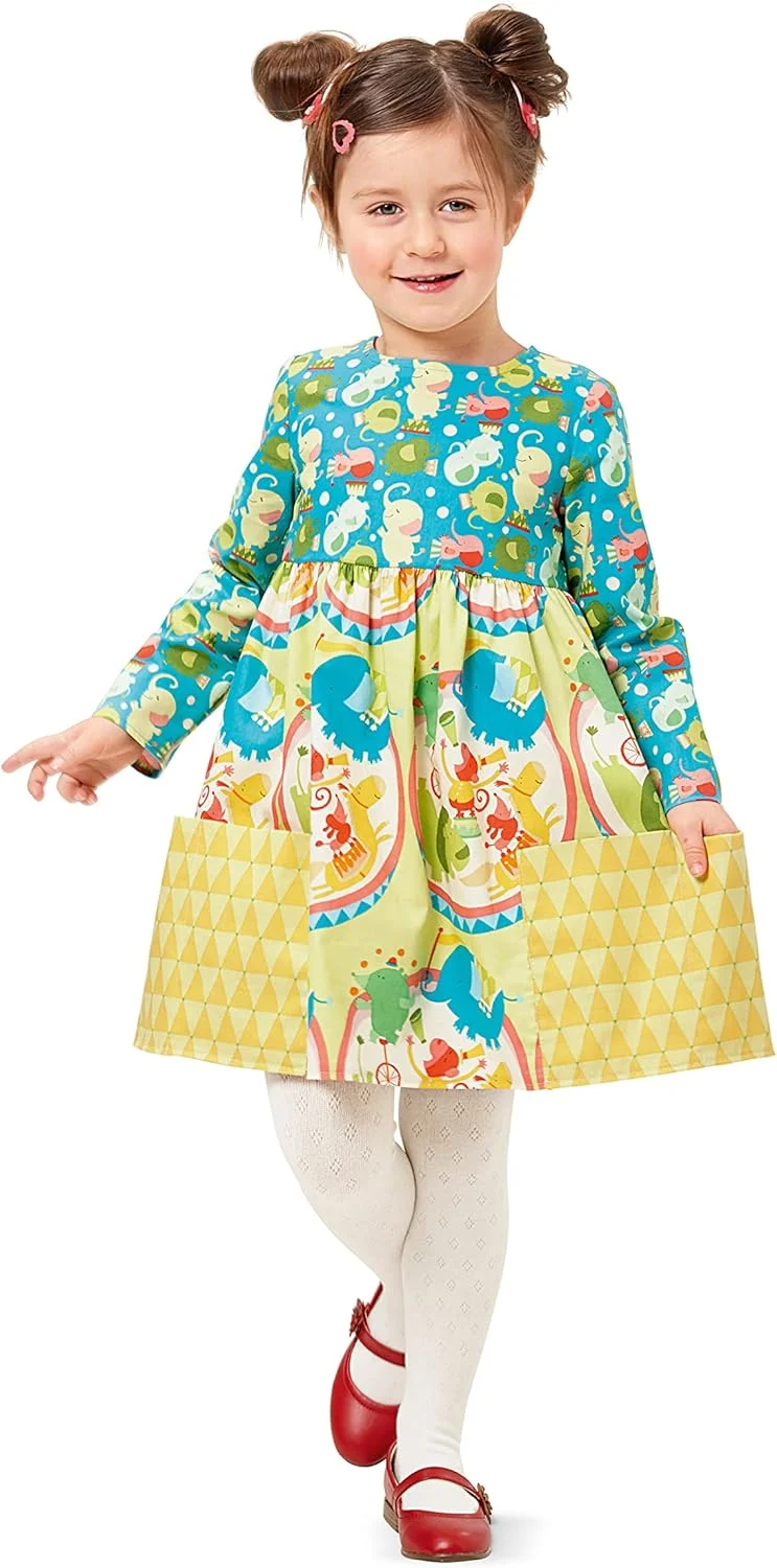 الگوی خیاطی لباس مدل burdastyle b9373، ابعاد 19x13x1 سانتی متر، سفید