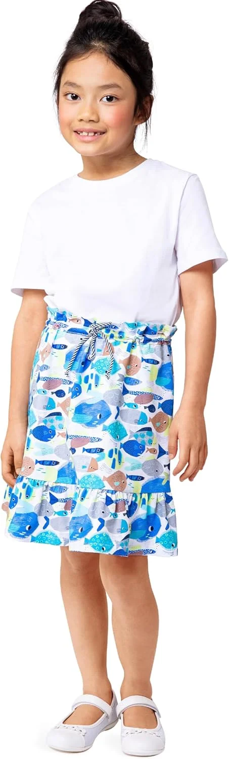 الگوی خیاطی دامن کوتاه بچگانه آسان دوز بردا استایل X09210BURDA، کد طراحی B9210، سایز 4-11 (104-146) الگوی خیاطی دامن کوتاه بچگانه آسان دوز بردا استایل X09210BURDA، کد طراحی B9210، سایز 4-11 (104-146)