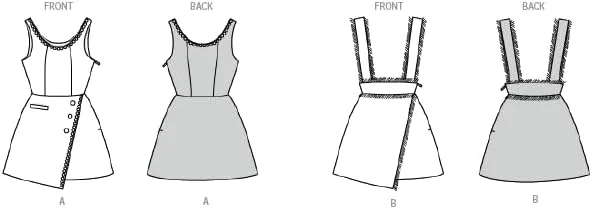 الگوی خیاطی آسان لباس و دامن توئید بچگانه Burda Style X09198BURDA، کد طراحی B9198، سایزهای 10-16 (140-176) الگوی خیاطی آسان لباس و دامن توئید بچگانه Burda Style X09198BURDA، کد طراحی B9198، سایزهای 10-16 (140-176)