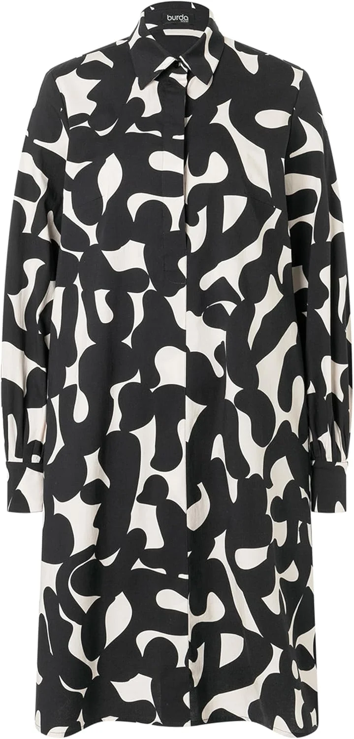 الگوی خیاطی لباس و بلوز زنانه Burda Style X05678BURDA، کد طراحی B5678، سایزهای 10-22 (36-48) الگوی خیاطی لباس و بلوز زنانه Burda Style X05678BURDA، کد طراحی B5678، سایزهای 10-22 (36-48)