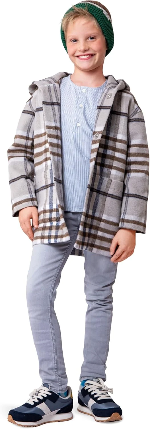 الگوی خیاطی آسان برای دوخت کت بچگانه Burda Style X09207BURDA، کد طراحی B9207، سایزهای 4-11 (104-146) الگوی خیاطی آسان برای دوخت کت بچگانه Burda Style X09207BURDA، کد طراحی B9207، سایزهای 4-11 (104-146)