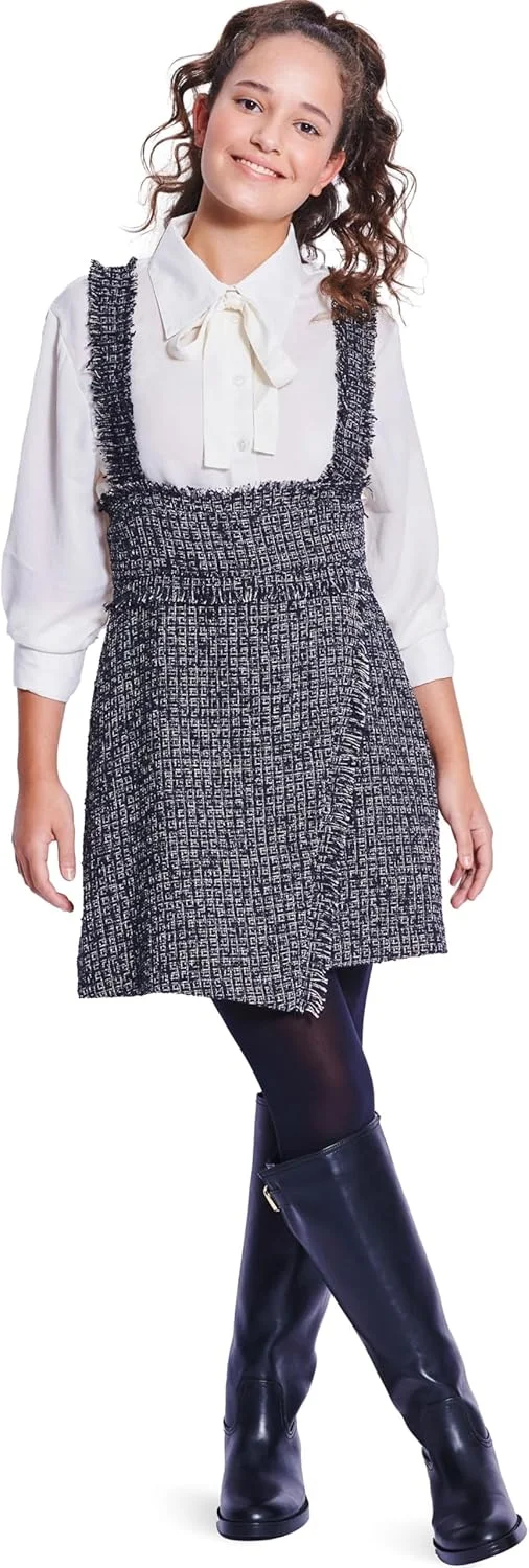 الگوی خیاطی آسان لباس و دامن توئید بچگانه Burda Style X09198BURDA، کد طراحی B9198، سایزهای 10-16 (140-176) الگوی خیاطی آسان لباس و دامن توئید بچگانه Burda Style X09198BURDA، کد طراحی B9198، سایزهای 10-16 (140-176)