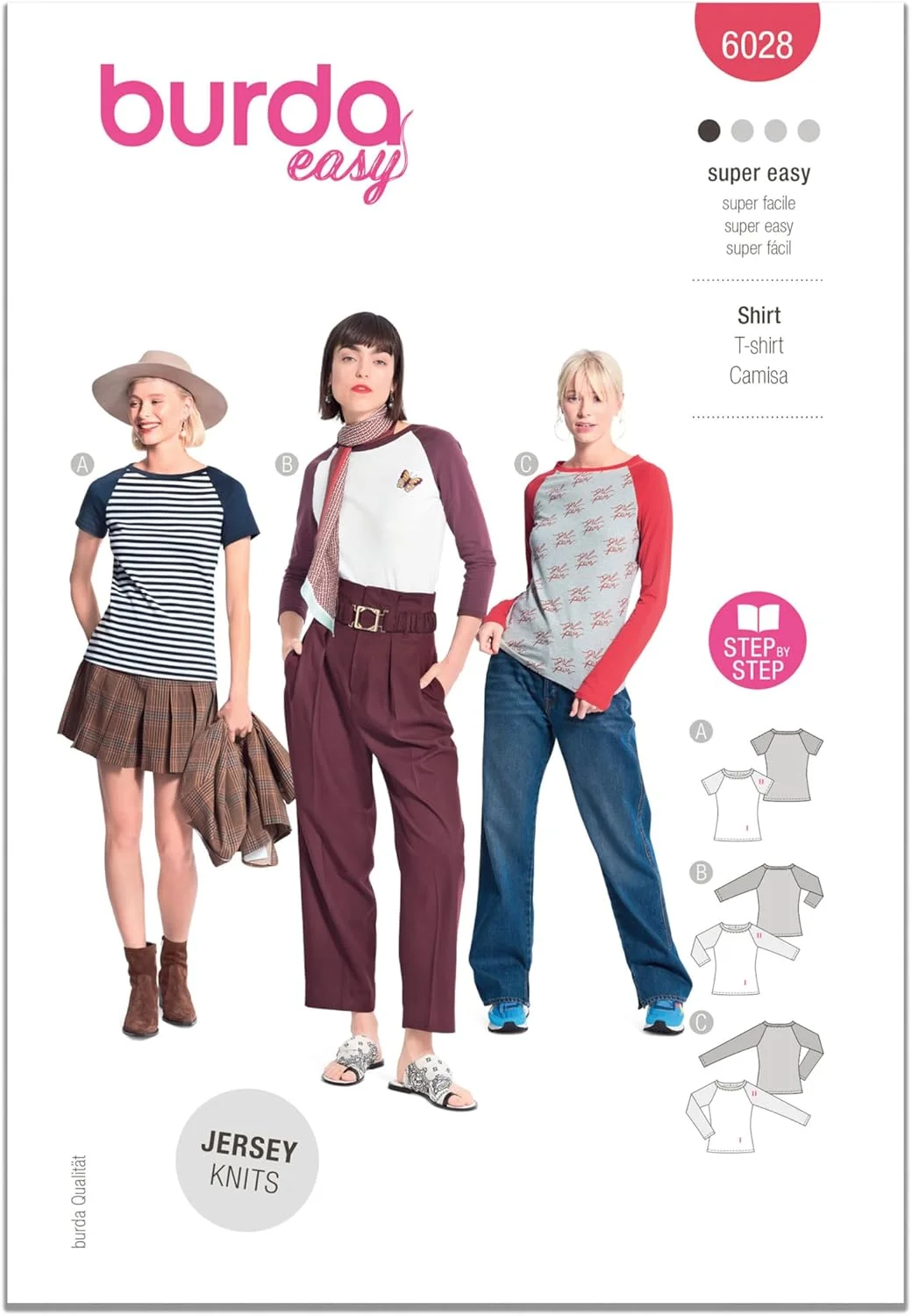 الگوی خیاطی بوردا استایل B6028 تاپ زنانه