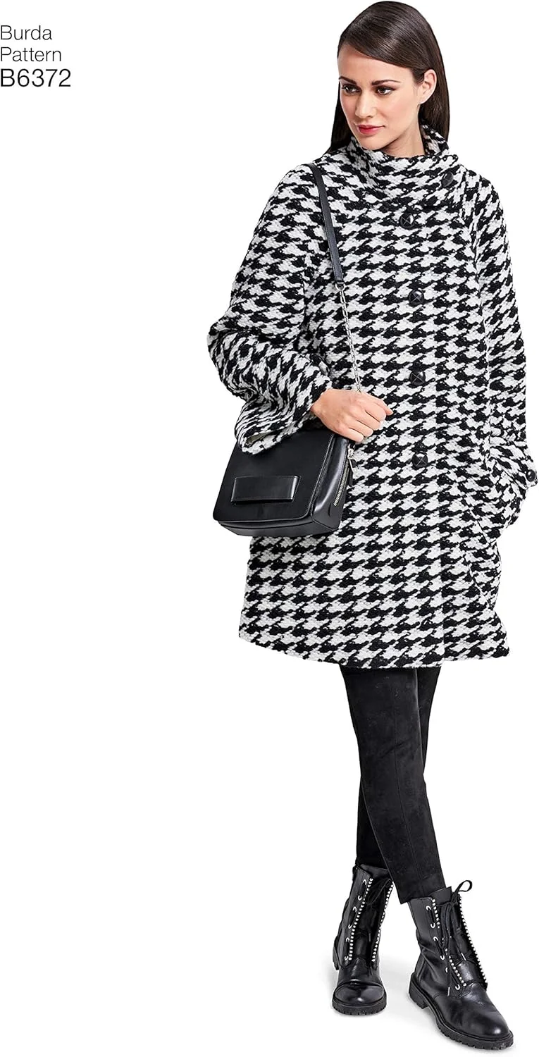 الگوی خیاطی بوردا استایل B6372 - کت های زنانه، A(8-10-12-14-16-18) الگوی خیاطی بوردا استایل B6372 - کت های زنانه، A(8-10-12-14-16-18)