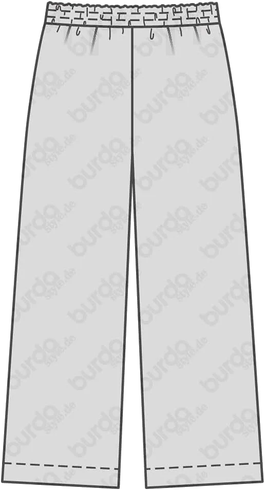 الگوی خیاطی بردا 6250 - شلوار [زنانه 6-16] برای خیاطی، ایده آل برای مبتدیان [L2]