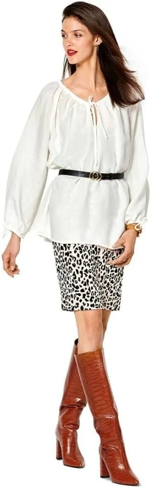 الگوی خیاطی زنانه Burda 6227، تونیک سایزهای 36 تا 46