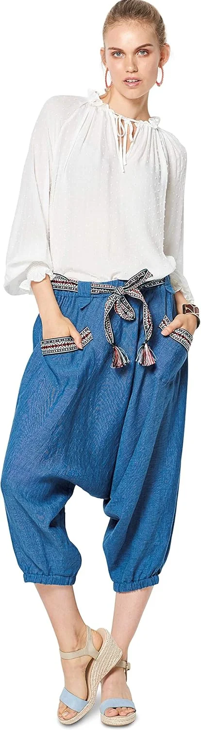 الگوی خیاطی بردا استایل 6316 - شلوار راحتی زنانه، A(6-8-10-12-14-16-18-20) الگوی خیاطی بردا استایل 6316 - شلوار راحتی زنانه، A(6-8-10-12-14-16-18-20)