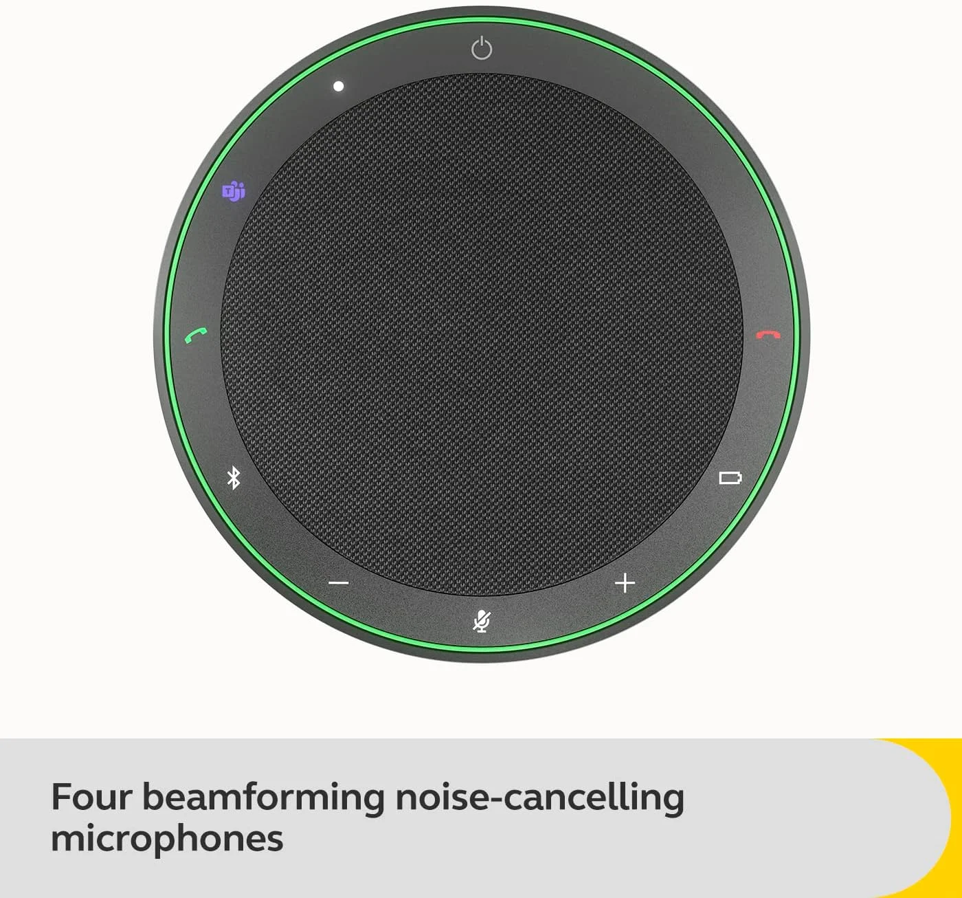 اسپیکرفون بلوتوث بی سیم Jabra Speak2 75 - اسپیکر قابل حمل با 4 میکروفون حذف نویز، بلندگوهای 65 میلی متری با برد کامل و صدای فوق العاده پهن باند - دارای گواهی Microsoft Teams - خاکستری تیره اسپیکرفون بلوتوث بی سیم Jabra Speak2 75 - اسپیکر قابل حمل با 4 میکروفون حذف نویز، بلندگوهای 65 میلی متری با برد کامل و صدای فوق العاده پهن باند - دارای گواهی Microsoft Teams - خاکستری تیره