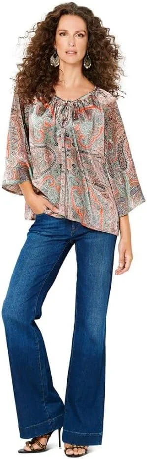 الگوی خیاطی زنانه Burda 6227، تونیک سایزهای 36 تا 46