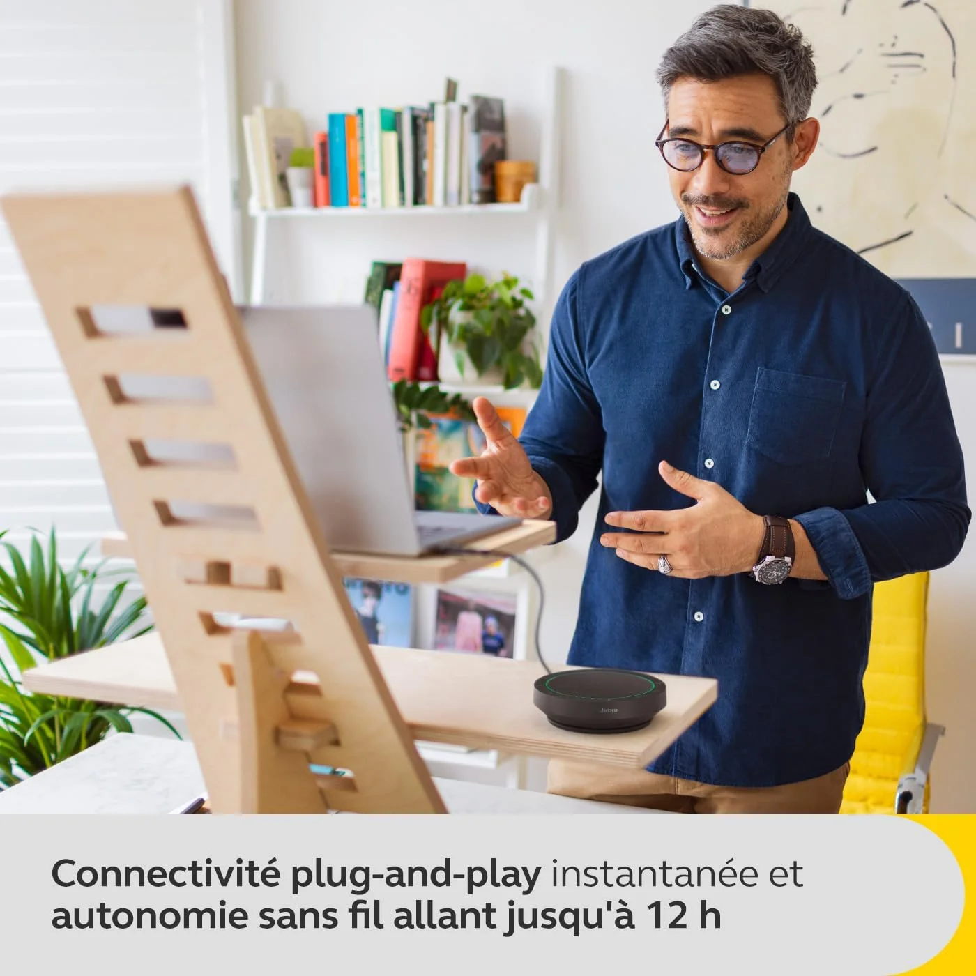 اسپیکرفون بلوتوث بی سیم Jabra Speak2 55 با 4 میکروفون حذف نویز، بلندگوی 50 میلی متری فول رنج، صدای باند پهن، جمع و جور و قابل حمل - دارای گواهینامه MS Teams، سازگار با سایر پلتفرم ها - خاکستری تیره اسپیکرفون بلوتوث بی سیم Jabra Speak2 55 با 4 میکروفون حذف نویز، بلندگوی 50 میلی متری فول رنج، صدای باند پهن، جمع و جور و قابل حمل - دارای گواهینامه MS Teams، سازگار با سایر پلتفرم ها - خاکستری تیره
