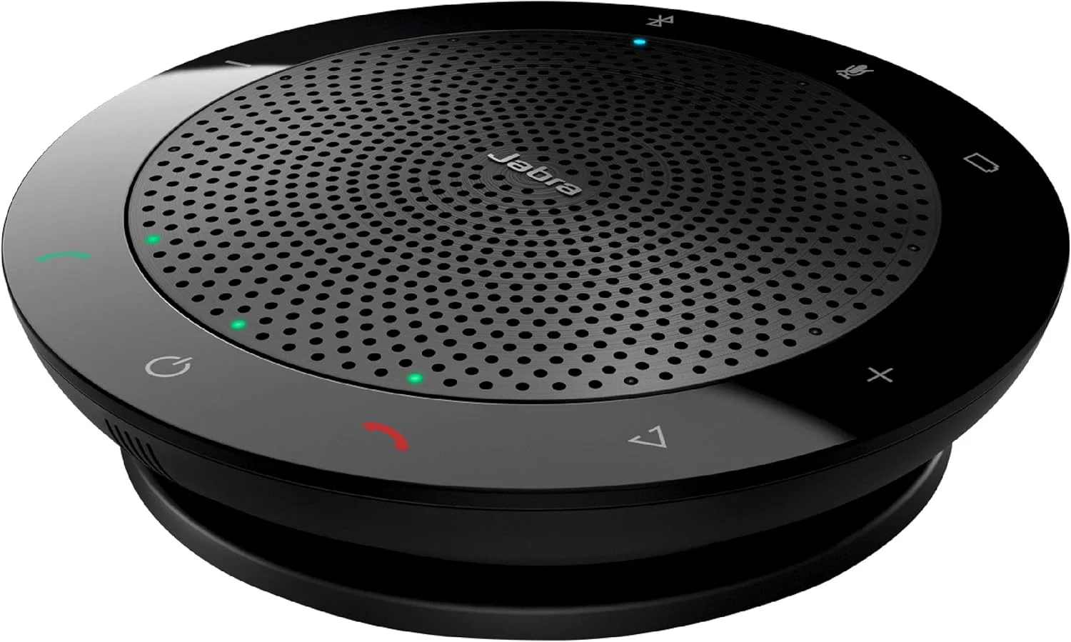 اسپیکر تلفنی Jabra Speak 510 - اسپیکر کنفرانس بلوتوثی قابل حمل دارای گواهینامه Microsoft با USB - اتصال به لپ تاپ، تلفن های هوشمند و تبلت ها، مشکی