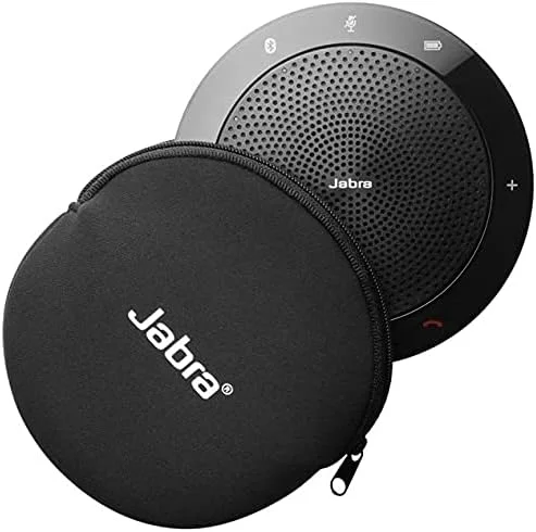 اسپیکرفون بلوتوث و USB قابل حمل جبرا Speak 510 UC، نصب آسان، اسپیکر قابل حمل برای برگزاری جلسات در هر مکان با کیفیت صدای عالی (510 7510-209) اسپیکرفون بلوتوث و USB قابل حمل جبرا Speak 510 UC، نصب آسان، اسپیکر قابل حمل برای برگزاری جلسات در هر مکان با کیفیت صدای عالی (510 7510-209)