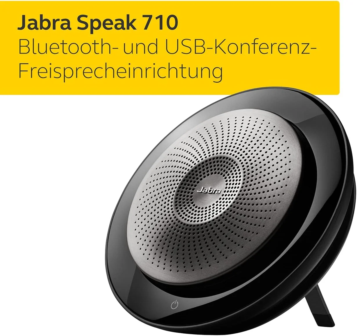 اسپیکر تلفنی جبرا Speak 710 - اسپیکر کنفرانس قابل حمل دارای گواهینامه ارتباطات یکپارچه با آداپتور بلوتوث و USB - اتصال به لپ تاپ، تلفن های هوشمند و تبلت اسپیکر تلفنی جبرا Speak 710 - اسپیکر کنفرانس قابل حمل دارای گواهینامه ارتباطات یکپارچه با آداپتور بلوتوث و USB - اتصال به لپ تاپ، تلفن های هوشمند و تبلت